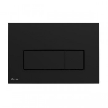 Кнопка инсталяционная Ravak Uni Slim черного цвета