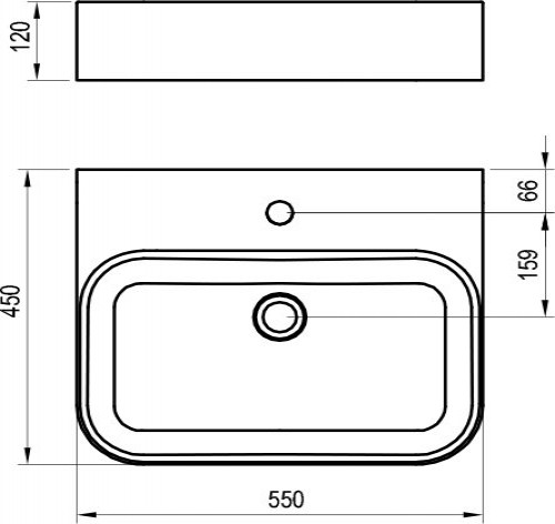 :  Ravak Ceramic 550 R Slim Wall   SD Step 1000 /